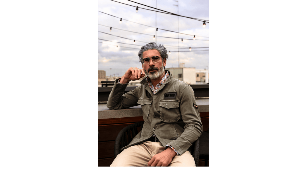 Camisa Monttesco Manga Larga Fantasía Rompecabeza