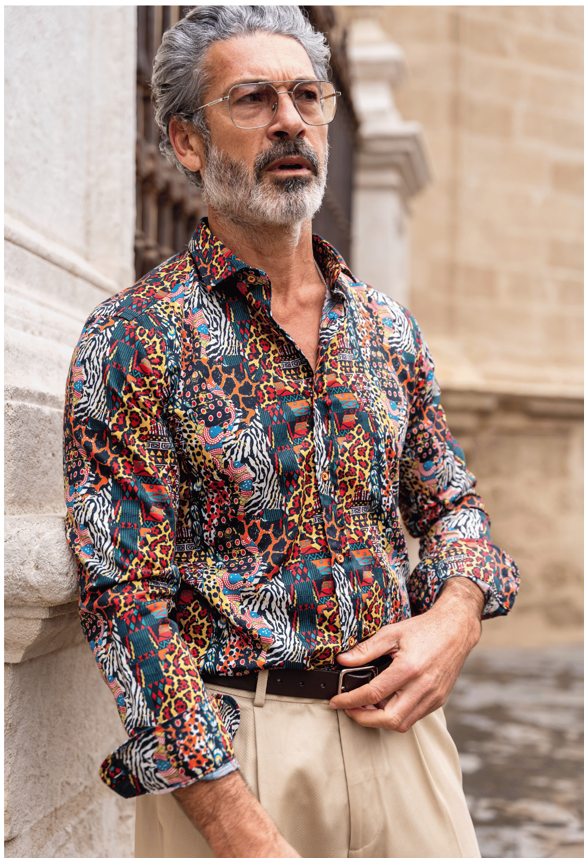 Camisa Manga Larga Monttesco Fantasia Sambia