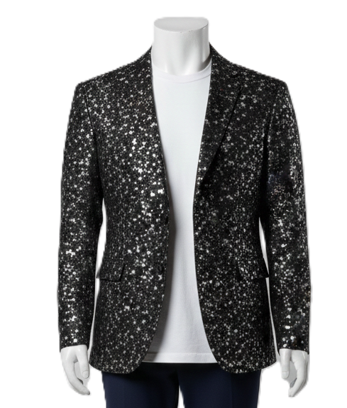 Americana Fantasía Skull and Roses Estrellas Gris