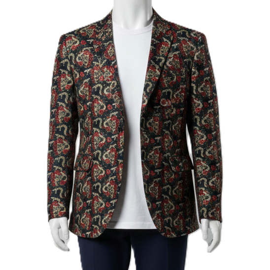 Americana Skull and Roses Fantasía estampado calaveras