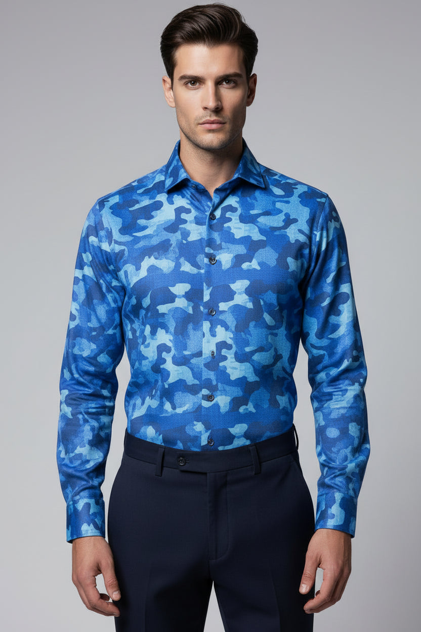 Camisa Manga Larga Monttesco Fantasía Militar